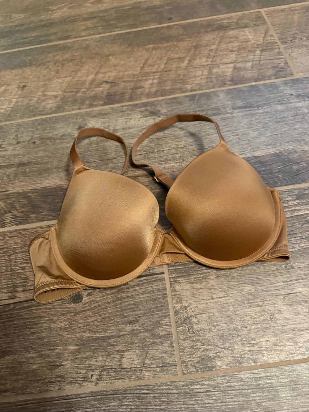 Auden Smooth Padded Bra in Camel